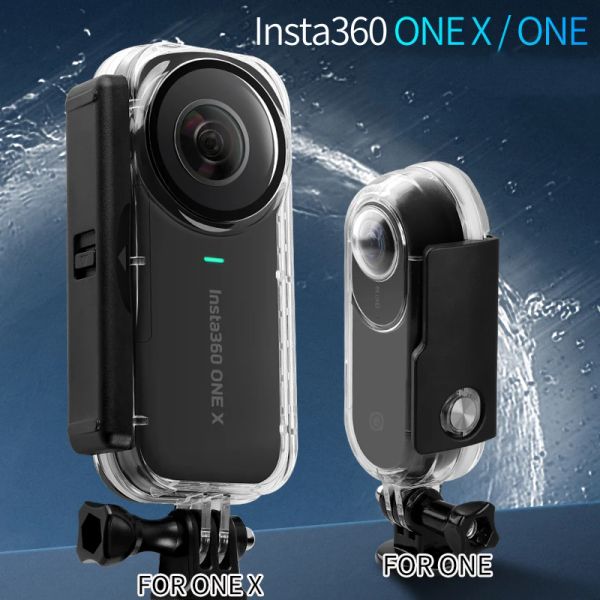 Kameras New Insta360 One X Venture Case Waterdehäude Shell Insta 360 Tauchschutzkoffer für Insta360 Ein X -Kamerazubehör