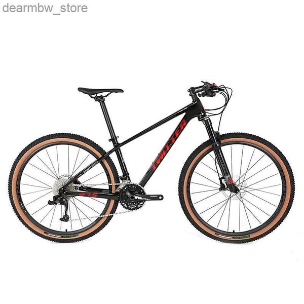 Bikes Billig Twitter Kohlefaser MTB Fahrrad Rand 27.5 29 Compte Deore 12s Ltwoo 30S Mountainbike für Erwachsene kostenlos Versand L48