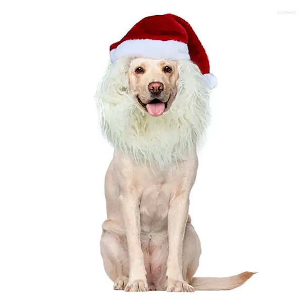 Abbigliamento per cani Cappello natalizio medio grande berretto di grande berretto di Natale Prodotti per animali