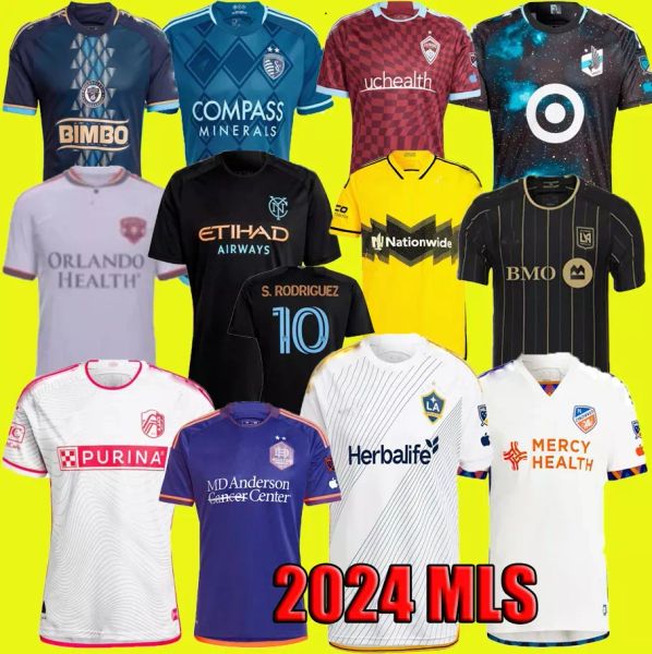 FC Cincinnati 2024 Orlando New York Red St. L Ouis City Soccer Jerseys Housentons Philadelphia Union Minnesota United LA Football camisa