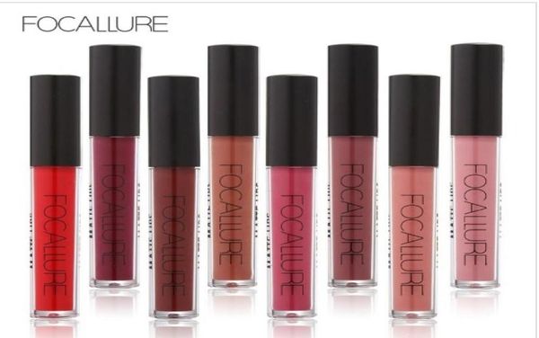 Focalle hidratante de batom fosco fosco de líquido fosco hidratante de veludo lips mate slow basting lip gloss