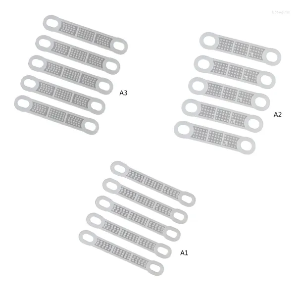 Kleiderbügel Pack aus 5 Holzbügel -Klebebandabdeckungen für glatte und flache Schränkehalter