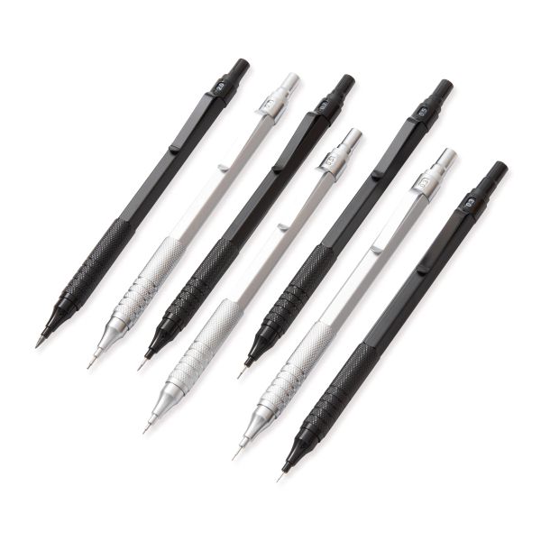 Mg 0,3,0,5,0,7,7,2,0 mm Set di matite meccaniche in metallo con lead Students Draw Disking Sketch matite dipinto materiale Escolare anime