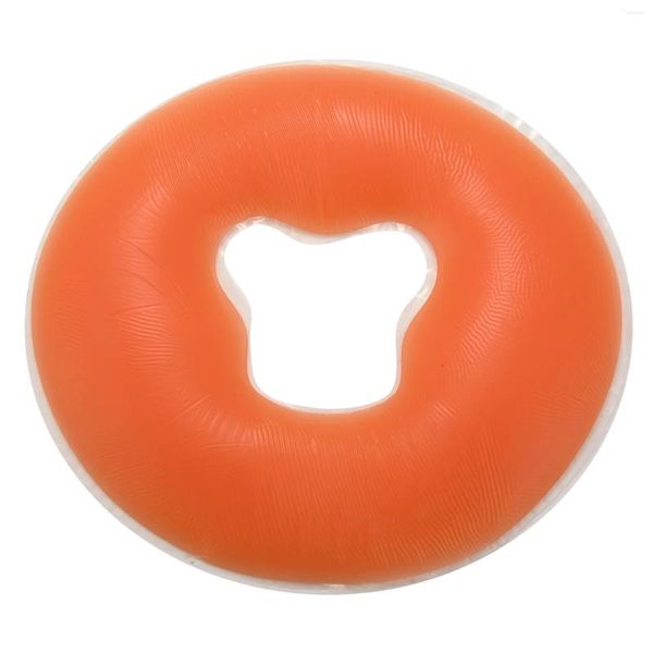 Chega a cadeira de massagem de salão de salão macio Silicone Face Relax Cradle Cushion Bolcera Cuidados de beleza - Cor da pele