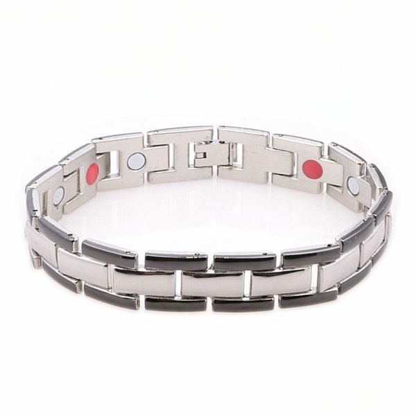 Другие браслеты 1pcs модный энергетический браслет браслет для магнитного титанового сплава Германии ювелирные изделия подарки Drowd Dhwrc