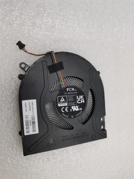 Soğutma Dizüstü Bilgisayar HP Pavilion için Soğutma Fanı Soğutucu X360 14 inç 2in1 Dizüstü bilgisayar PC NS85C41 21H12 DC05V 0.5A N09477001 FPF3 DFS5K22B056736