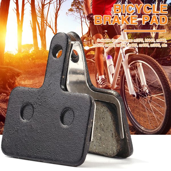 Pesti freno a disco biciclette per Shimano M375 M445 M446 Resina Semi-metallica Caschetto di freno in bicicletta Parti MTB Mountain Road Bike Brake