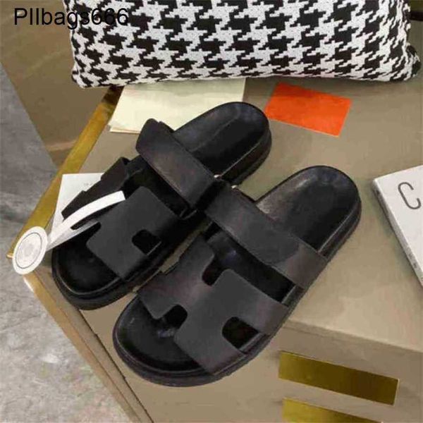 Frauen Sandalen Chypres Sandal Mode tragen Leder dicker SOMMER SUMMER PATTEL CLASSIGKEIT HUGLY C WNCQ S3OG JJI7 TA0C