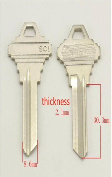 A047 Chiave vuoto Blank Interi Case Blanks Keys 25PCSSET a buon mercato Strumento Smith1250011