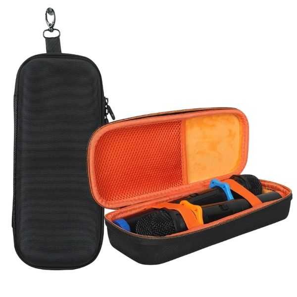 Аксессуары EVA Hard Case Microfone Hese Harge Box Защитные мешочки для хранения мешков с внутренними карманными защитниками