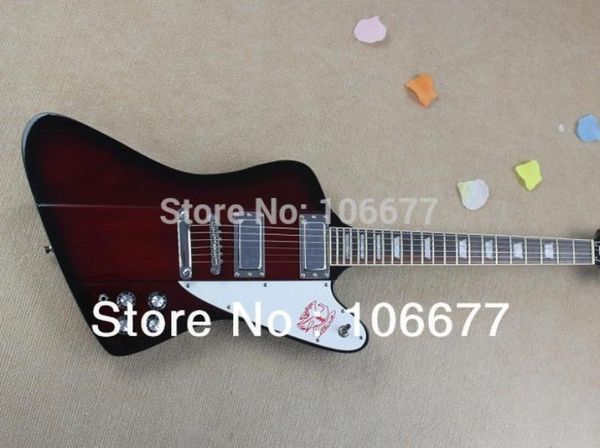 GSON Firebird ptarmigan 2 captadores vinhos Red Burst Guitar Explorer Custom Made in USA2738093