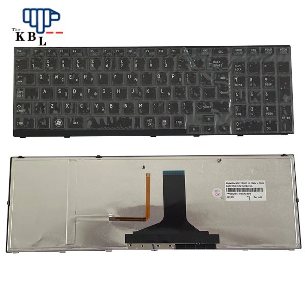 Keyboards Neue Griechenland Sprache für Toshiba Satellite P755 P770 P775 P750 P750D Backlit Laptop Tastatur NSKTQ3B 48PE533