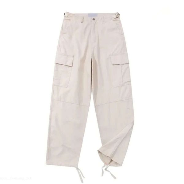 Calça de calça carhatt Designer calças norte -americanas High Street Pure Cotty Check Check Jogger Sweatpants Sortel