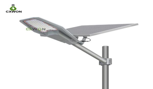 Solar Street Lighting System100W 200 Вт 300 Вт 400 Вт Светодиодные настенные лампы Алюминиевые водонепроницаемые прочные наружные осветительные лампы с дистанционным и P3634067