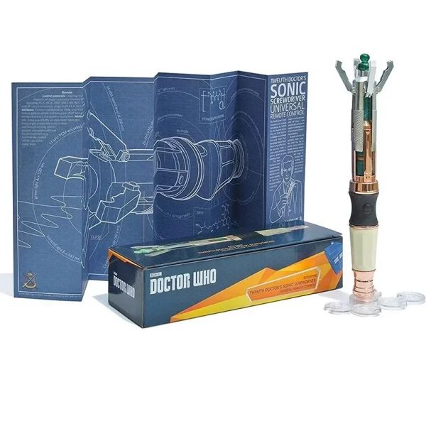 Doctor Who Sonic Tarliver Toy com luz 10ª 12ª 14ª gerações Mercadorias Cosplay Toys Strethable Toys Presentes de aniversário