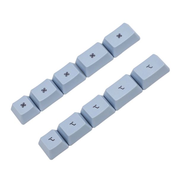 TASSEGLIE OEM Profile10 Chiave Modificatori Mac KeyCap |Dye Sub PBT KeySet |ANSI ISO 61 64 68 84 96 |Per tastiera meccanica MX fai -da -te