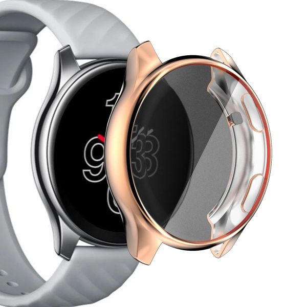 TPU Case para OnePlus Watch 46mm Caso de protetor de tela Novos acessórios Filme de proteção para o OnePlus Watch Case Caso