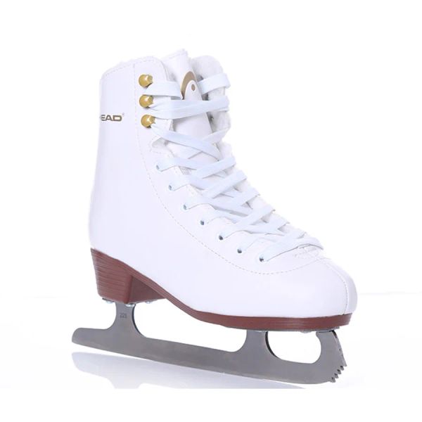 Spor ayakkabı kafa buz paten hileleri ayakkabı yetişkin çocuk figür dans buz patenleri profesyonel çiçek bıçak buz hokey bıçak gerçek buz patenleri