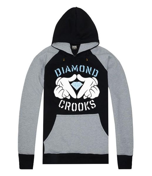 Hoodie de hip hop para Man039s Women039s Autumn Winter Cotton Sweetshirts Fashion Crooks and Castles Men Hoodie8390466