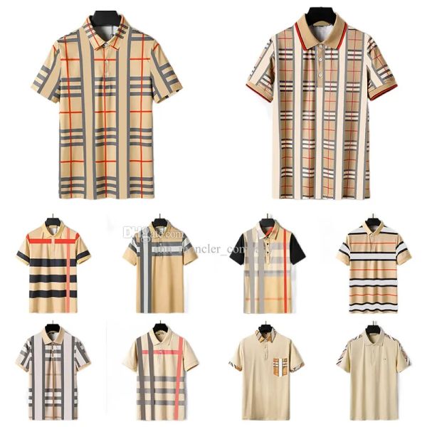 Uomo classico Polo Shirt Designer Summer Men Sumps Shirts Brand Polo Shirt Business Casual Tee England Shirts Man Tops Asian Times M-XXXL 857379142