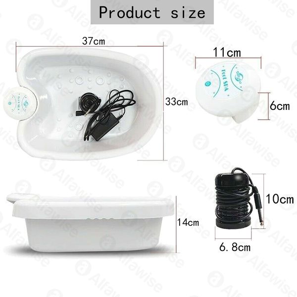 Entgiftung Ionic Mini Foot Spa Bad Massagebast