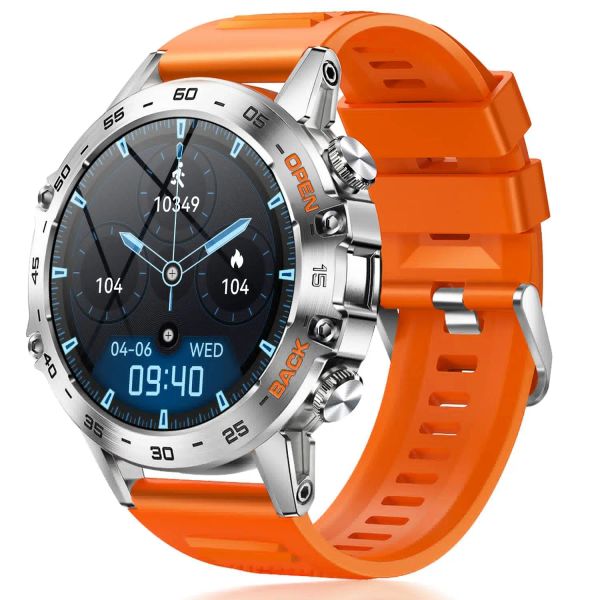 Orologi Lemfo 400Mah Smart Orologi per uomini 7 giorni Batteria Waterproof K52 Smartwatch Bluetooth Call Fitness Tracker 1.39 