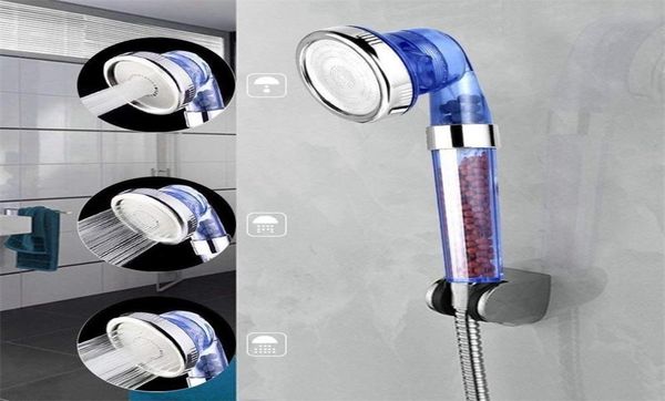 Doccia a mano ad alta pressione che risparmia spruzzatore per doccia componenti della doccia universali per la doccia 3MODE Filtro cloro premium ionico 29260957