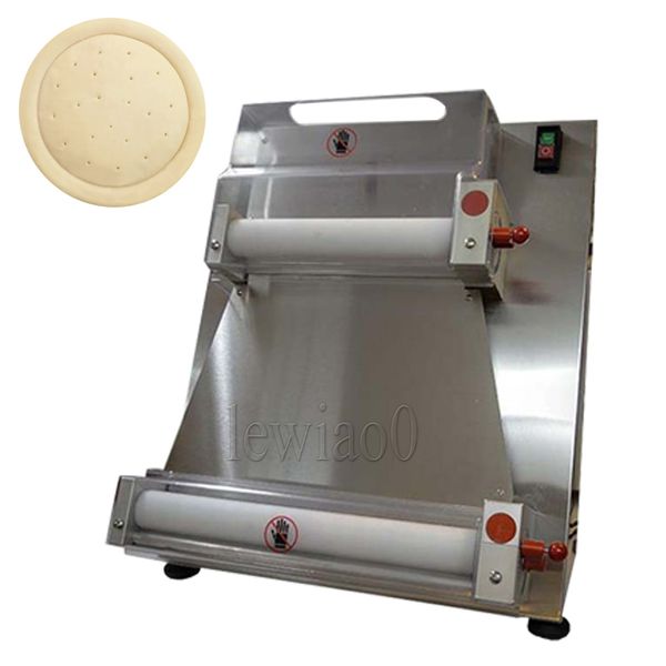 Edelstahl -Pizza -Bottom -Kuchenformmaschine halbautomatische Desktop -Pizza -Teigform Pressmaschine Pizza Pressmaschine