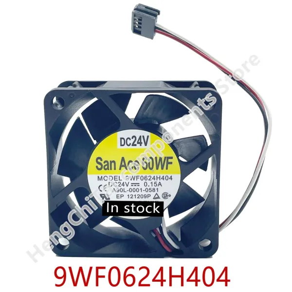 Pedler Orijinal Yeni% 100 Çalışma Sanace60WF A90L00010581 9WF062404 6025 24V 0.15A Fanuc CNC Makine Alet Soğutma Fanı