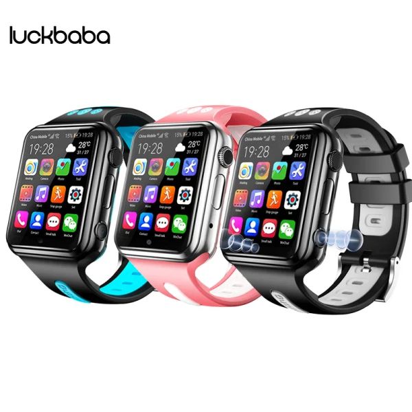 2024 RAM 2GB ROM 16GB Android 9.0 Smart 4G GPS Tracker Locate Kid Students Uomini Dual Camera SOS Call Monitor Smartwatch Google Play Phone Watch