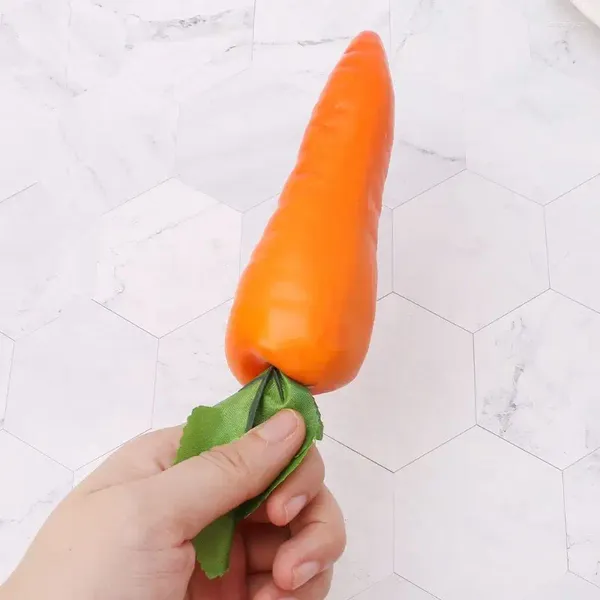 Декоративные цветы искусственная морковная симуляция фальшивая овощная овощ