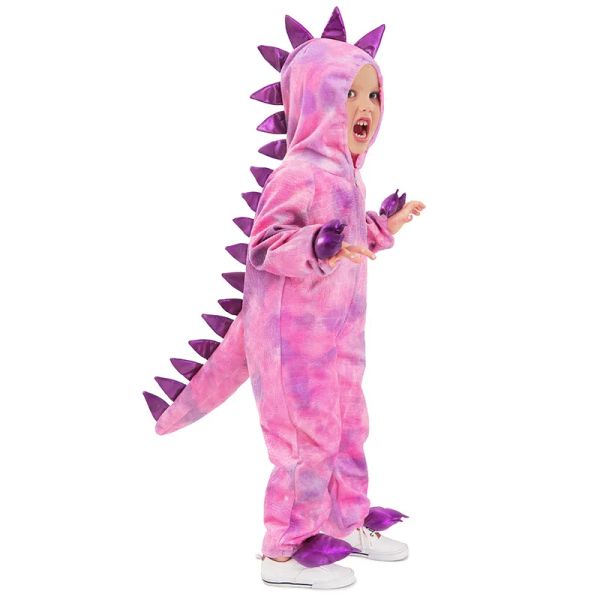 Детский костюм динозавров юрский мир розовые девушки Tilly the T-Rex Dinosaur Dilophosaurus Boys Costume