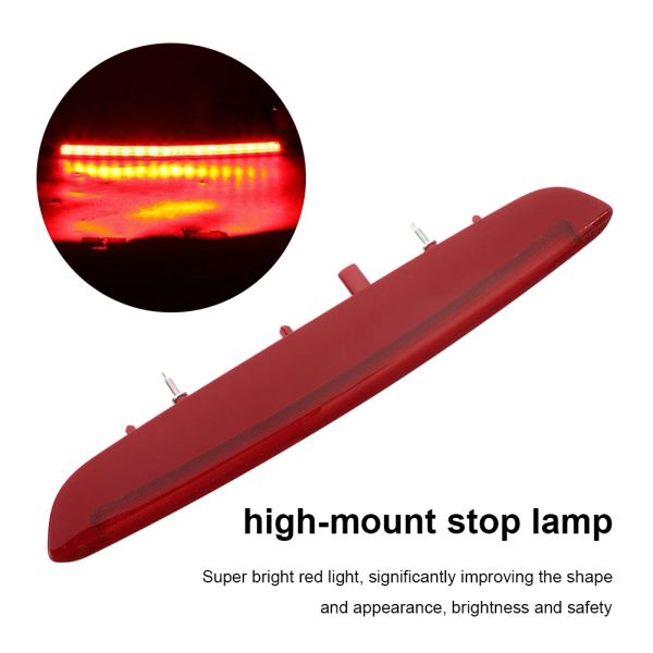 NEU-LED DRITTE BREMSCHLECHTE LAGE HINTER PARKENSIGNE Signallampe für Jeep Renegade 2015-2020 68247167aa High Mount Stop Warning Light