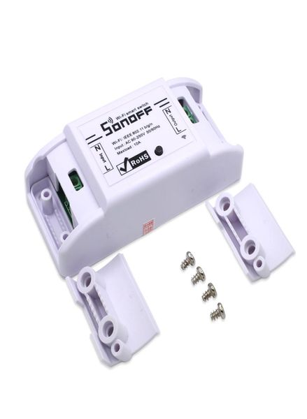 DIY WiFi Smart Light Switch Universal Breaker Timer Smart Life App Controle sem fio Funciona com Alexa Google Home4045547