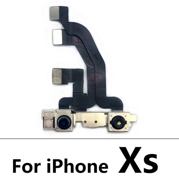 Câmera frontal para iPhone 11 12 mini 12 13 Pro Max Cader Flex Cable com o sensor de proximidade do suporte do anel de came