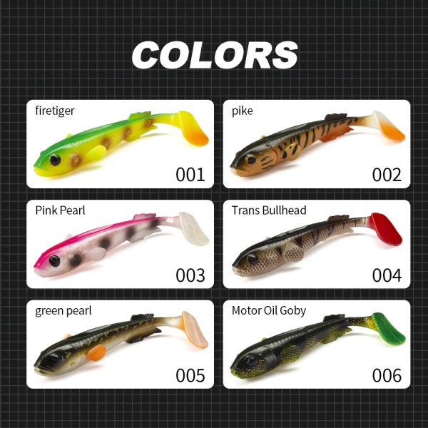 Hunthouse 3D goby shad soft lure pro 2pcs balıkçılık batırma 200mm/55g tuzlu su alabalık için silikon leurre sallanma