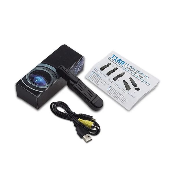 ANPWOO HD -Videoaufzeichnung Fotokamera -Rekorder Monitor Mini Walkman Camera CAMAUERATURE1.Mini -Videokamera -Rekorder