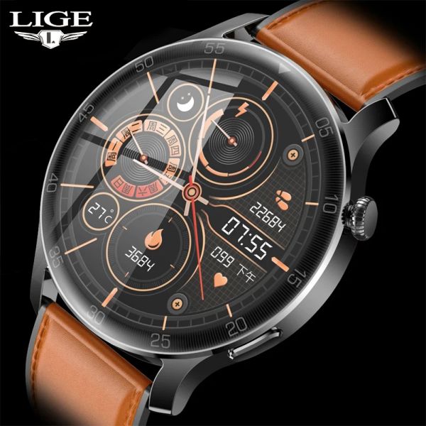 Водоножие браслеты Lige Women Smart Watch Smart Watch Men Ip68.