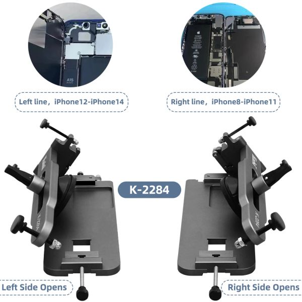 Kaisi 2284 REPARTO DE REPARADO DE REPARADOR DE REPARAÇÃO DE REPARAÇÃO DE LCD LCD universal desencadeada Todas as ferramentas de desmontagem de remoção de telefones celulares