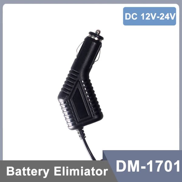 Baofeng DM-1701 Batteria Elimilatore Caricatore auto Caricatore Accendino a due vie DMR Digital Walkie Talkie Accessori