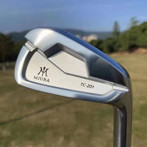 Golf Club Forged TC-2010 Irons Set (4-P) 7pcs Cor de prata com eixo de aço/grafite com coberturas de cabeça