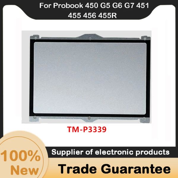 Pads New TouchPad для HP Probook 450 G5 G6 G7 451 455 456 455R Trackpad Crackpad Mouse Pad Silver TMP3339