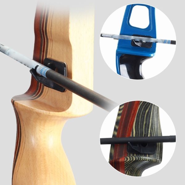 5 PCs selbstklebende Kunststoff-REST-Aufkleber rechts/linke Archypern REST HUNKS Accessoires für Recurve Bows Y1qe