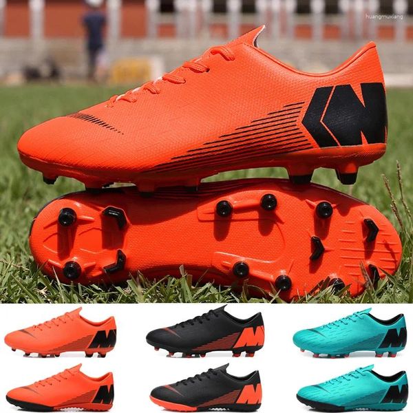 Amerikanische Fußballschuhe Kinderstiefel 2024 Innenfußball für Jungen Kinder Junior Rasen Stollen Männer Größe 11 Ankunft Light Charm 13