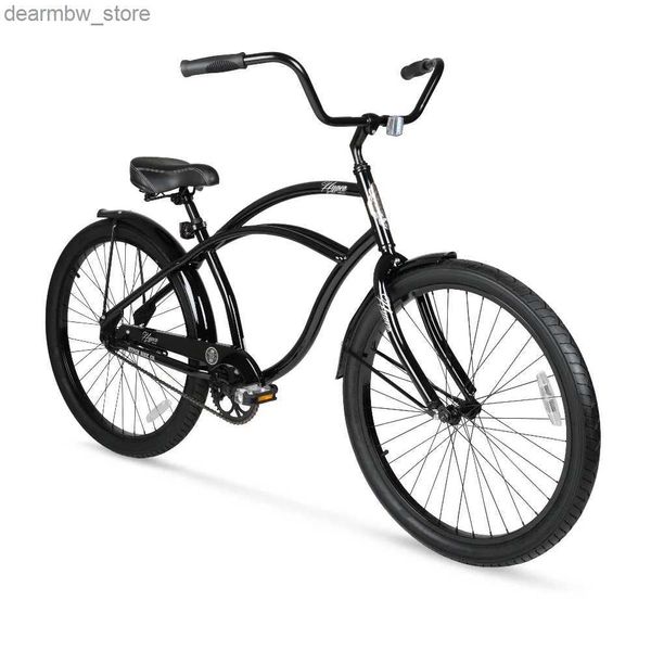 Bisiklet Hiper Bicyc Mens 26 inç. Beach Cruiser Bike Black L48