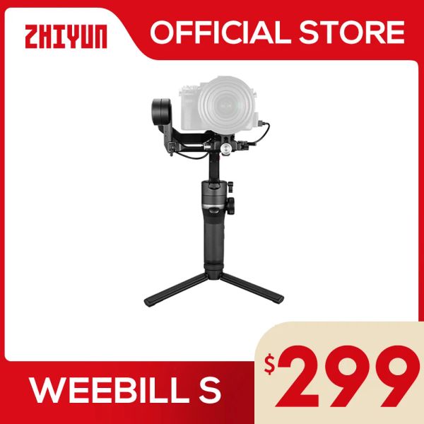 Stabilizzatori Zhiyun ufficiale WEEBILL S CAMERA GIMBAL STABILIZZATORE PER DSLR SONORLI SONO A7M3 A7III A7R3 NIKON Z6 Z7 PANASONIC GH5S CANON