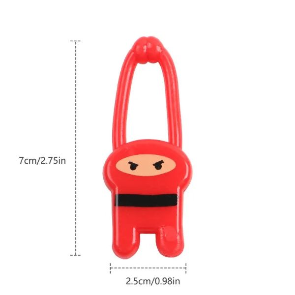 10pcs divertidos e ecologicamente corretos Flying Ninja Slingshot Toys - Favores de festa de presente de aniversário perfeitos para meninos meninas!