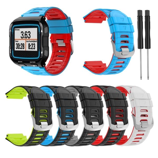 Soft Band per Garmin-Forerunner 920XT braccialette silicone Bracciale durevole Bracciale Quick Release braccia Smartwatch