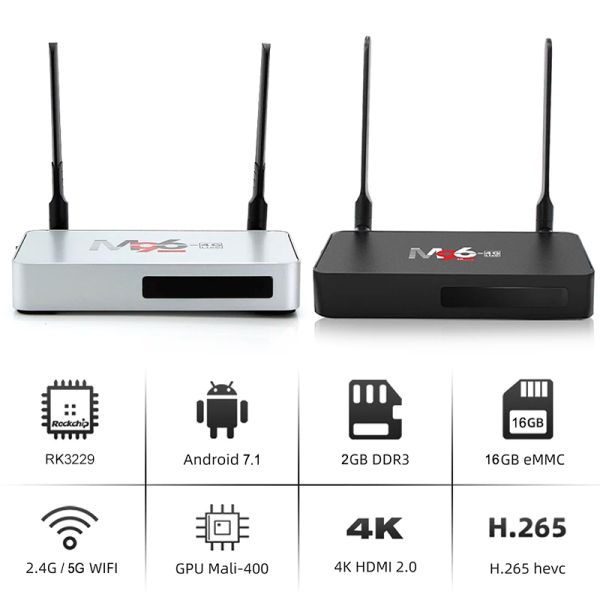 Kutu Set Üst Kutu Geniatech ATV3229Q Qualcomm Quad Core Cortexa7 Akıllı TV Kutusu 3G/4GLTE 4K 1080P VİDEO WIFI 2.4G 5G