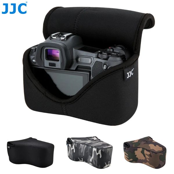 PEÇAS JJC DSLR CANEIRA CANEIRA SACO DE NEVENO SOFT NEOPRONE PARA ANONONO EOS R8 R RP R5 R6 SONY A7R V A7IV A7SIII NIKON D750 D7200 PANASONIC GH5